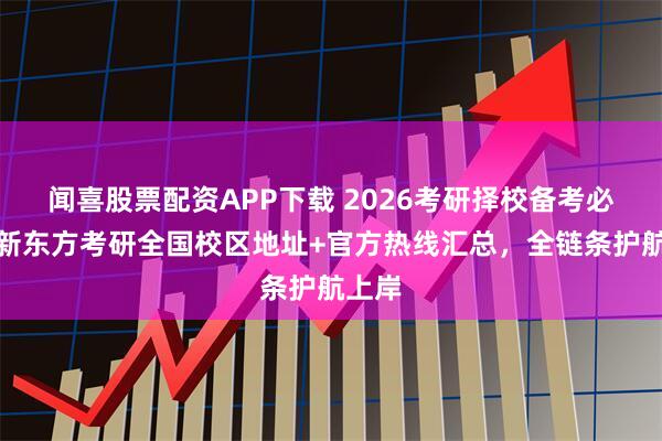 闻喜股票配资APP下载 2026考研择校备考必看！新东方考研全国校区地址+官方热线汇总，全链条护航上岸