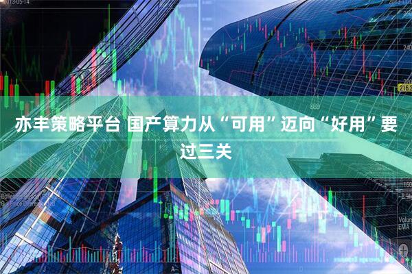 亦丰策略平台 国产算力从“可用”迈向“好用”要过三关
